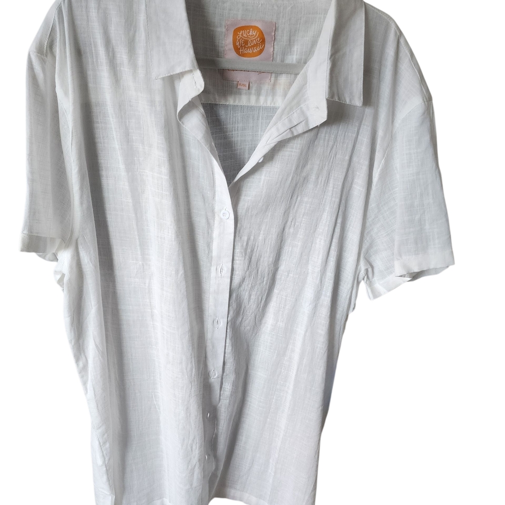 White Women's Swim Coverup Tunic Casual Versitile